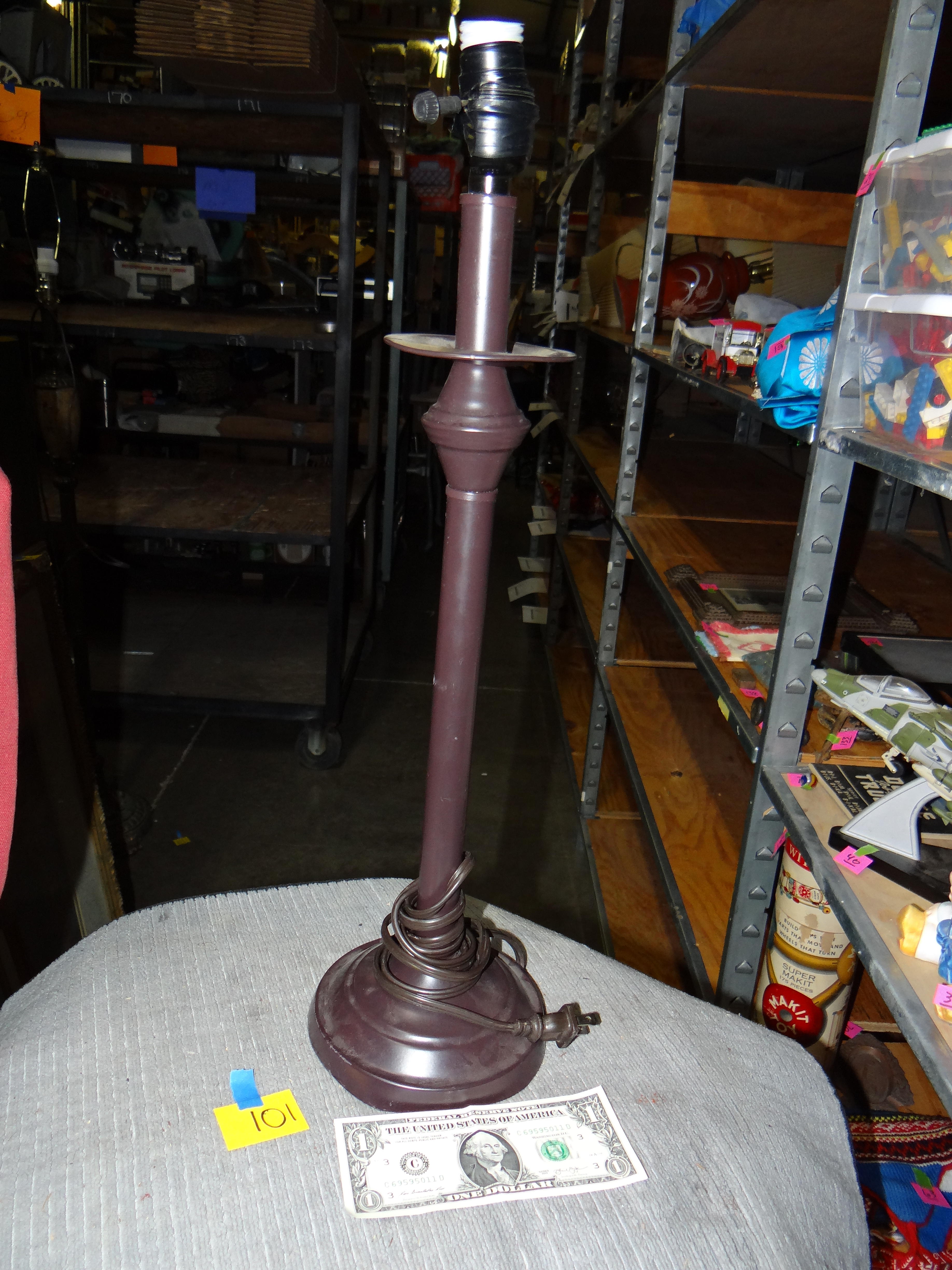 101-Table Top Lamp (no shade look at number 120)