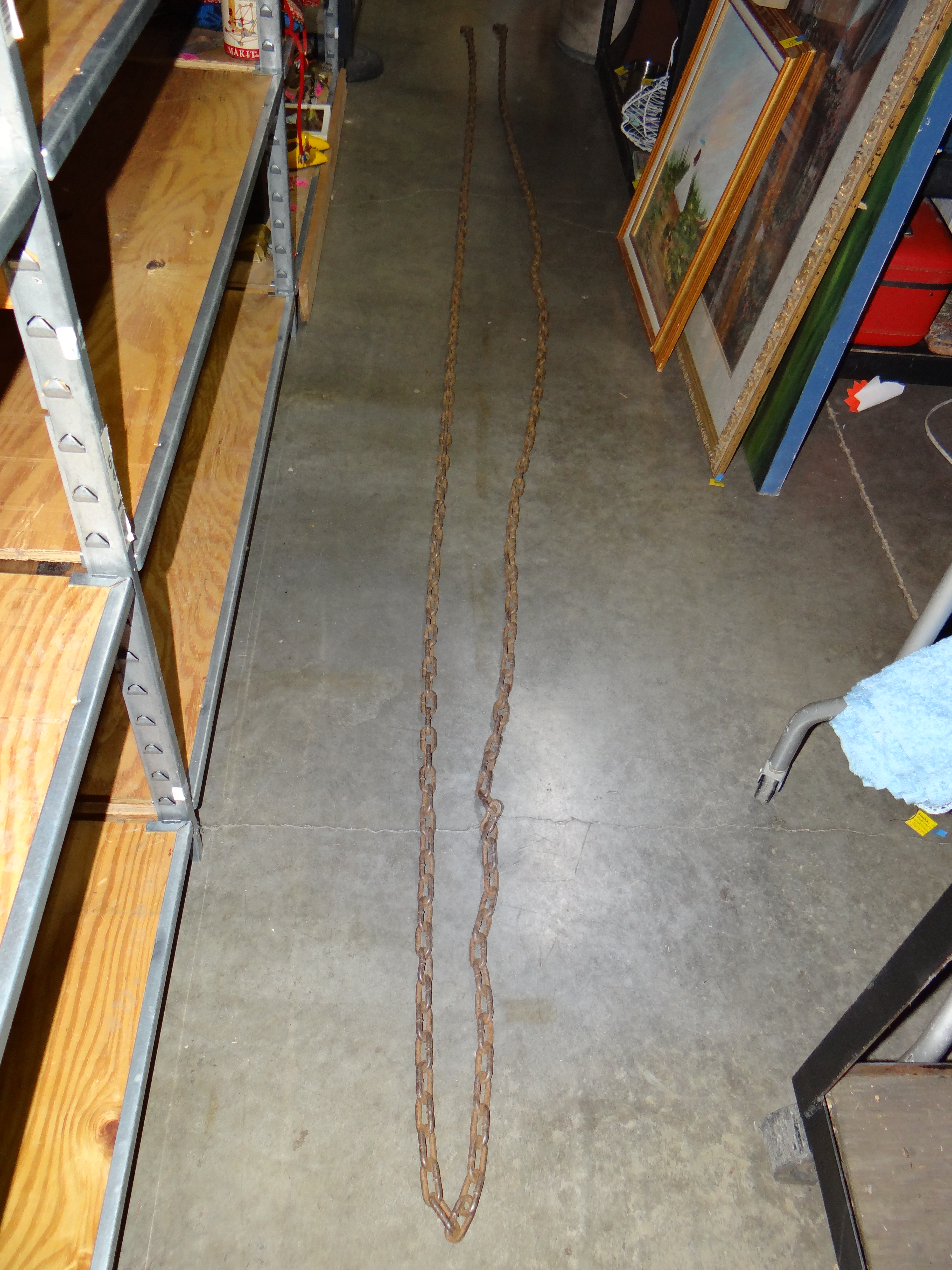 CH108-LONG Chain w/ Hooks on Both Ends Approx 24ft Long