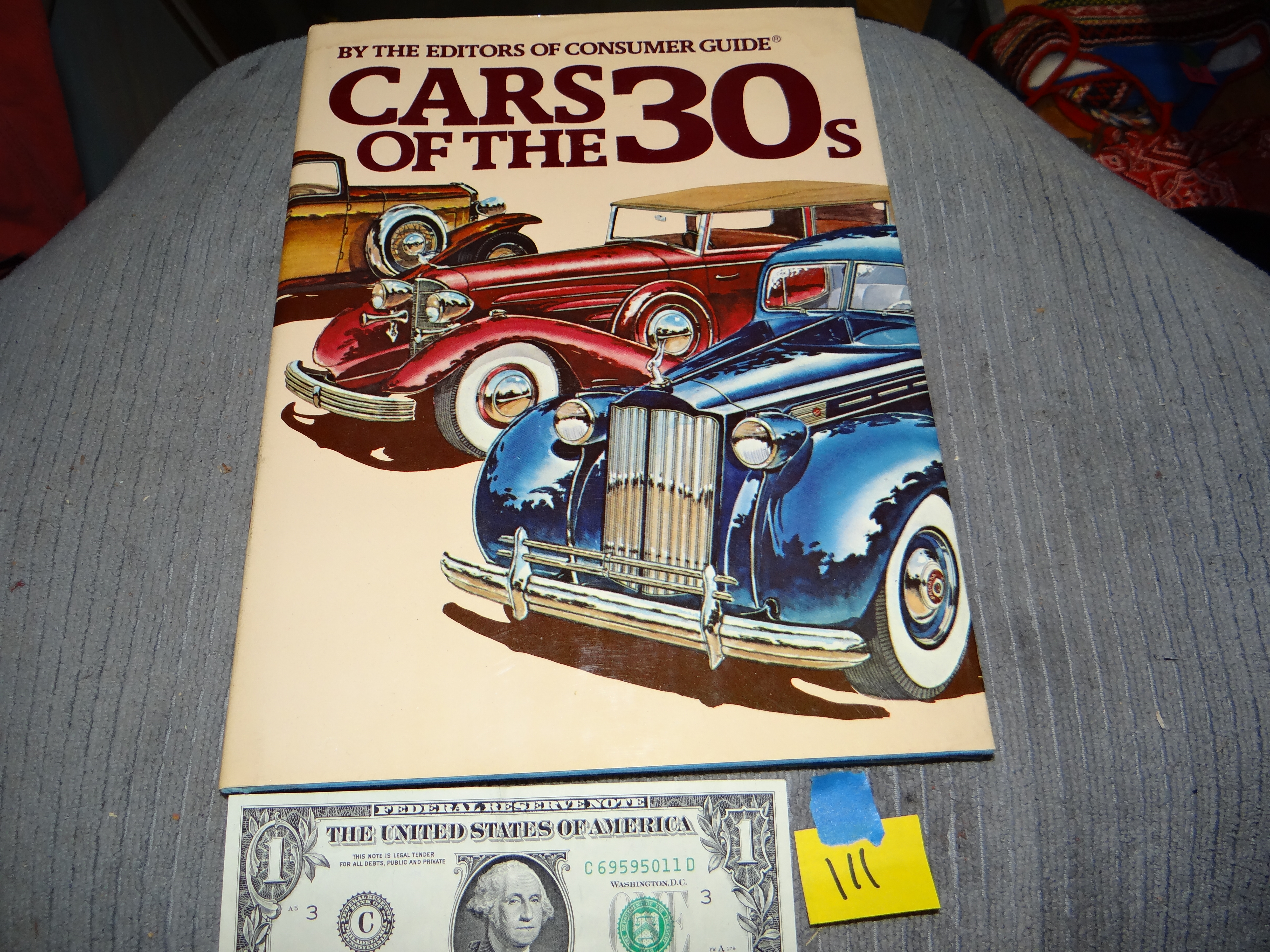 111-Cars of The 30s Hard Back Book 1980