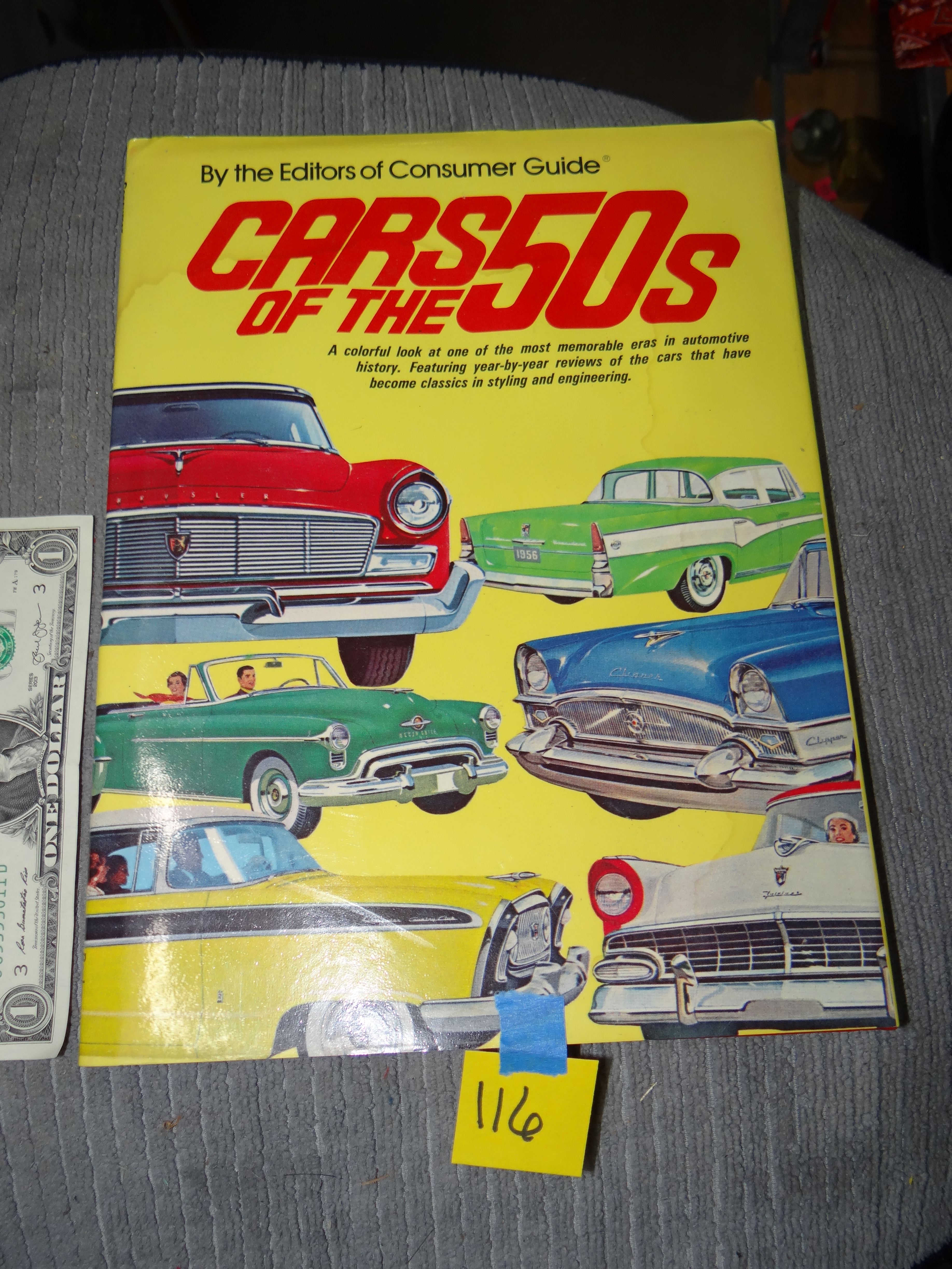 116-Cars of The 50s Hardback Book 1981