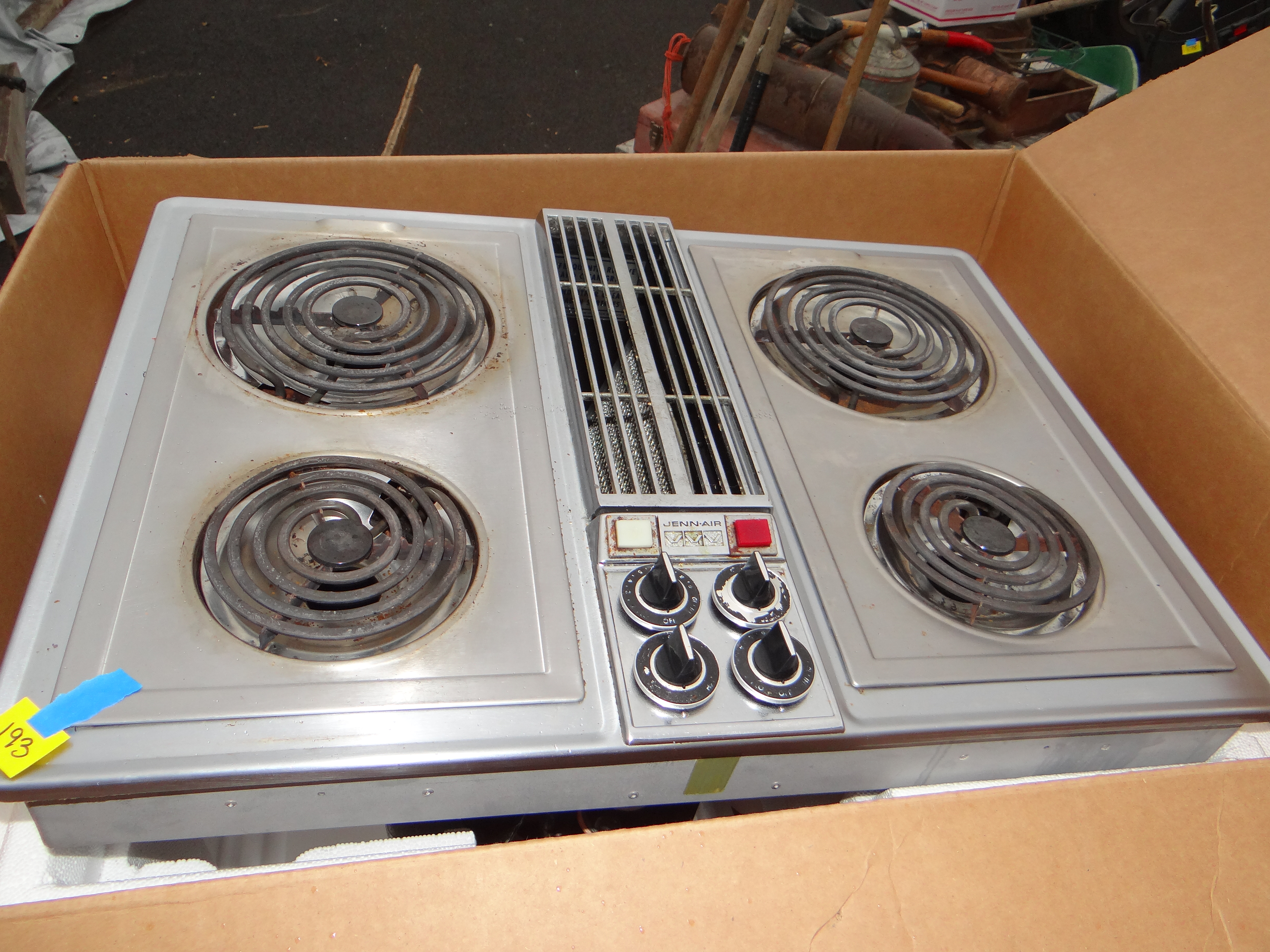 CC193-Jenn-Air Stove Top Used In Working Condition