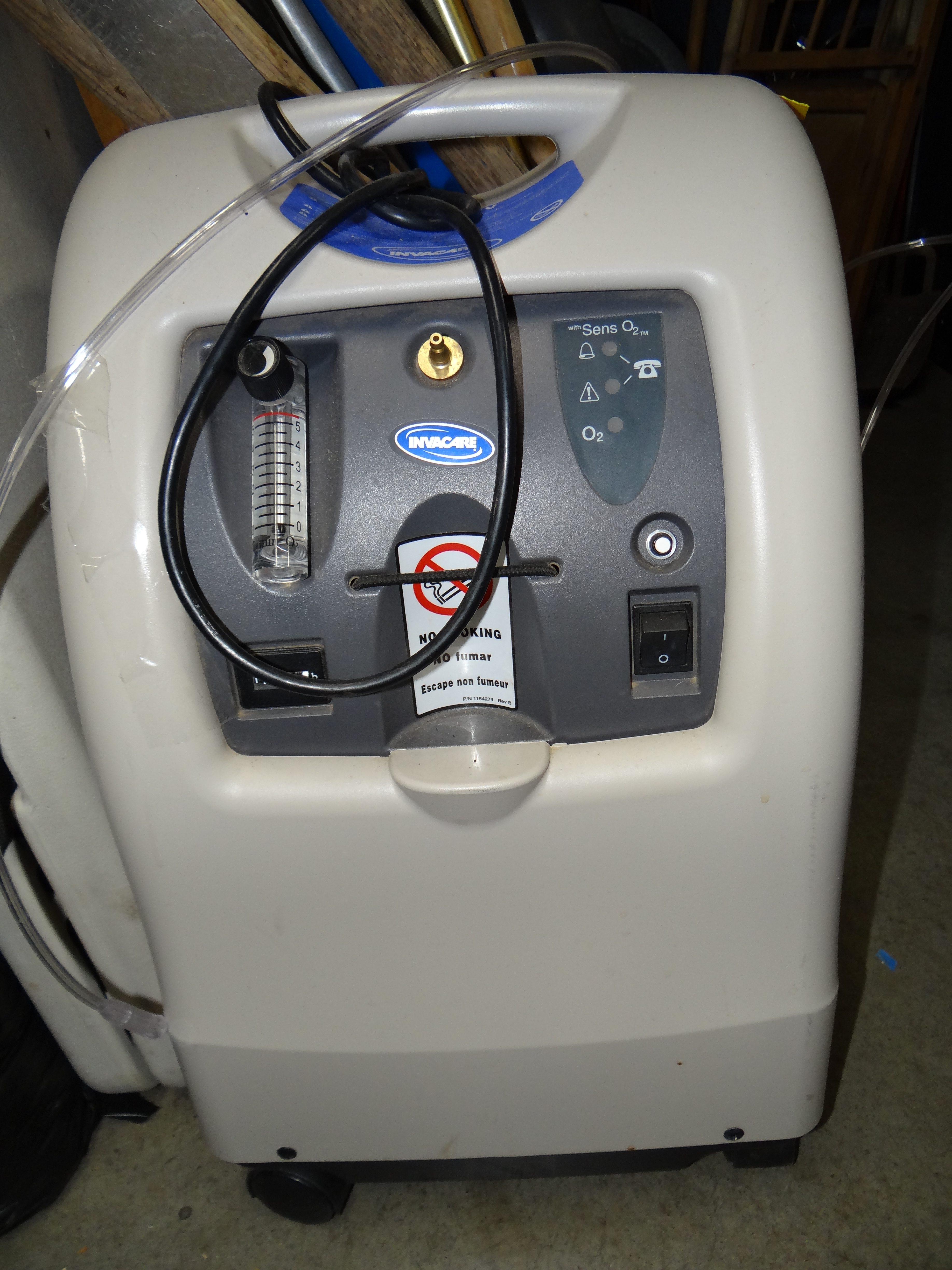 24-Invacare PerfectO2 V Oxygen Concentrator