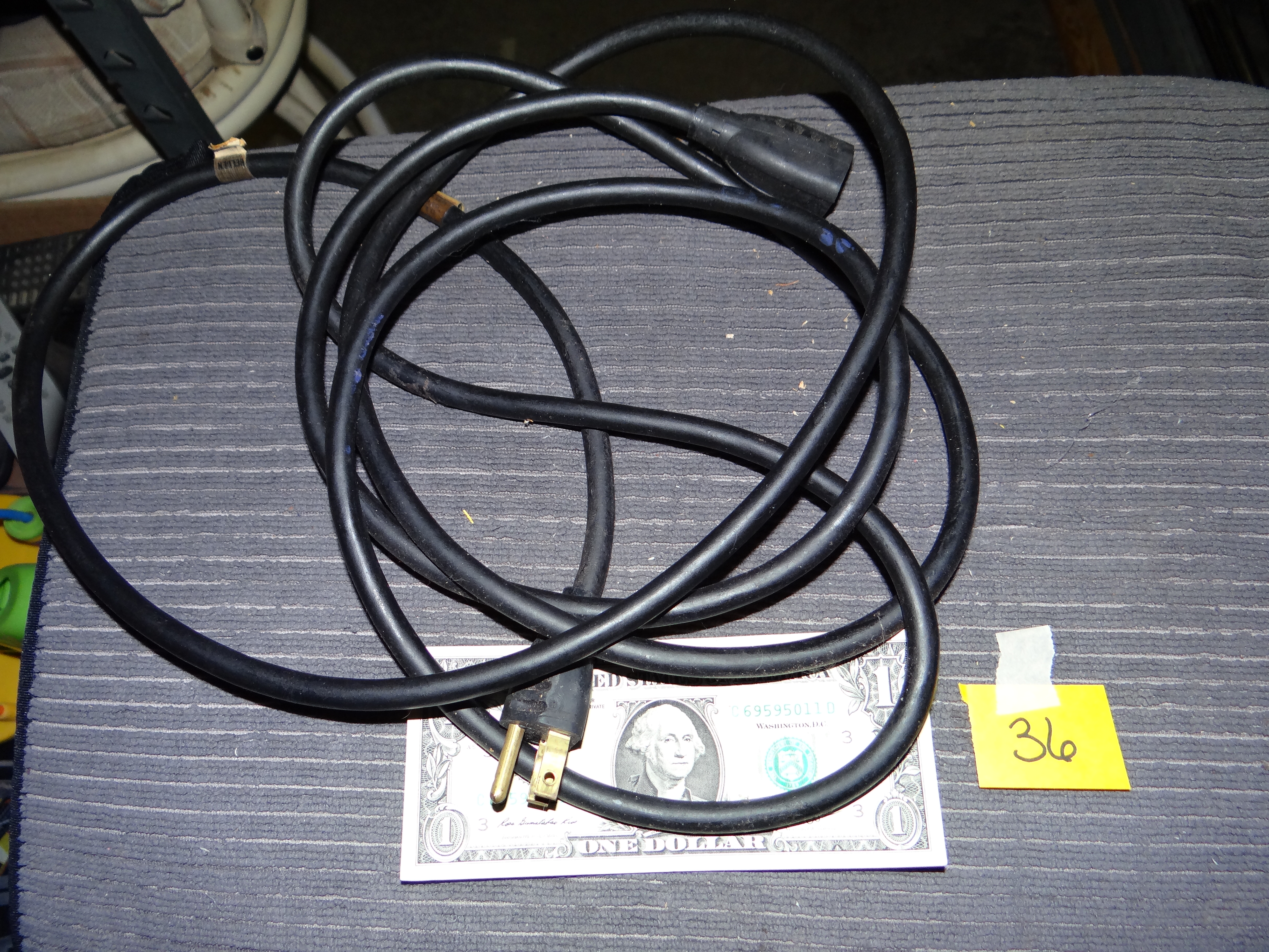 36-Appliance 3 Prong Extension Cord