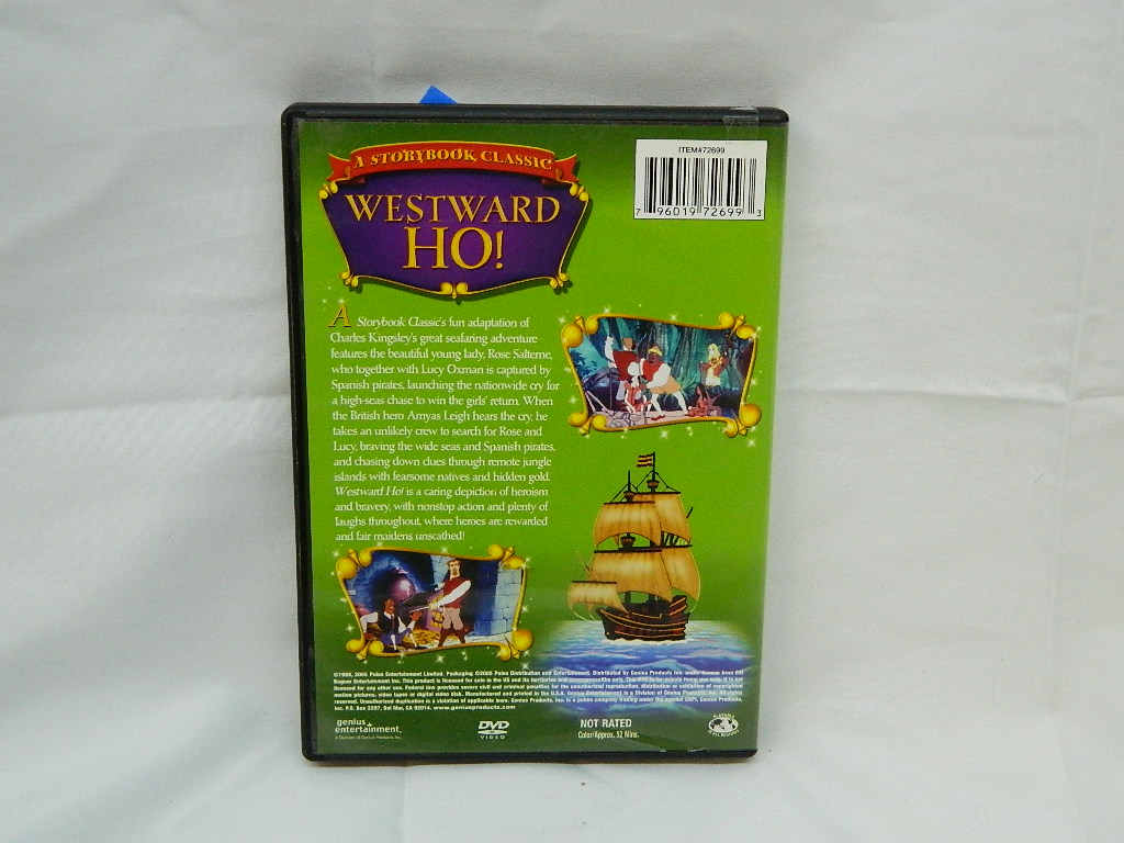 YL3215- Storybook Classic 'Westward HO!' Kids DVD Movie – Wilbur Auction