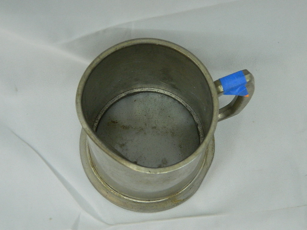 Vintage Aluminum Measuring Cup With Lip 