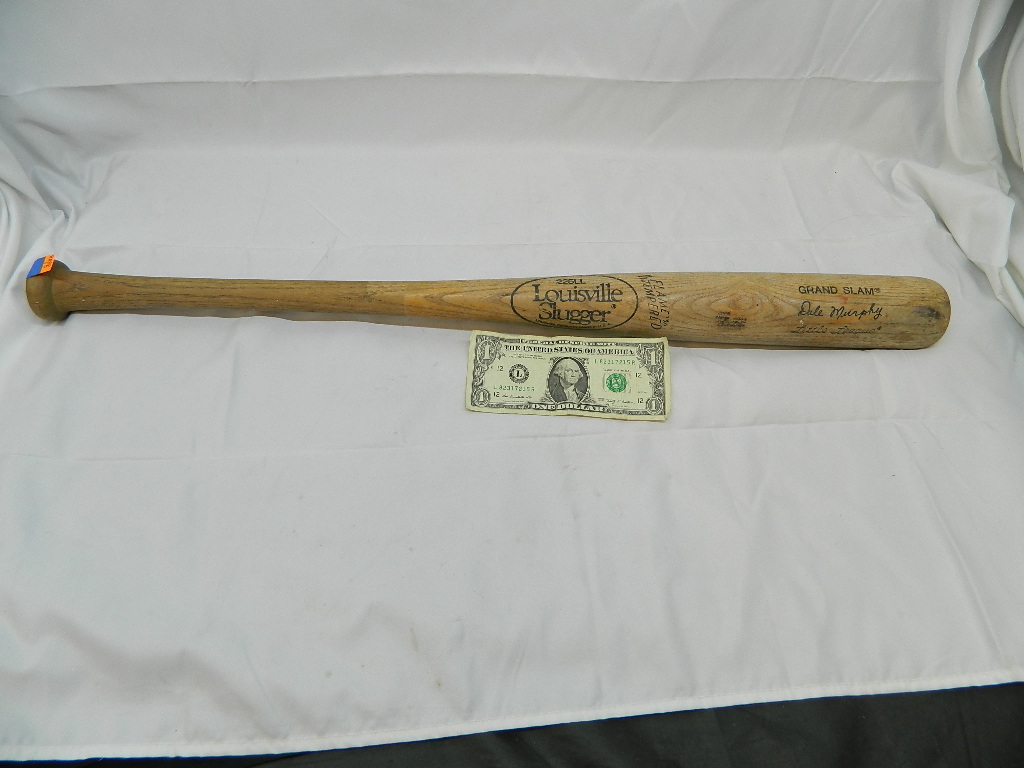 OE3948- Vintage Wooden 'LOUISVILLE SLUGGER' 225LL 'Flame Tempered' Dale  Murphy Little League Grand Slam Baseball Bat 28 Inches 'GREAT CONDITION' –  Wilbur Auction