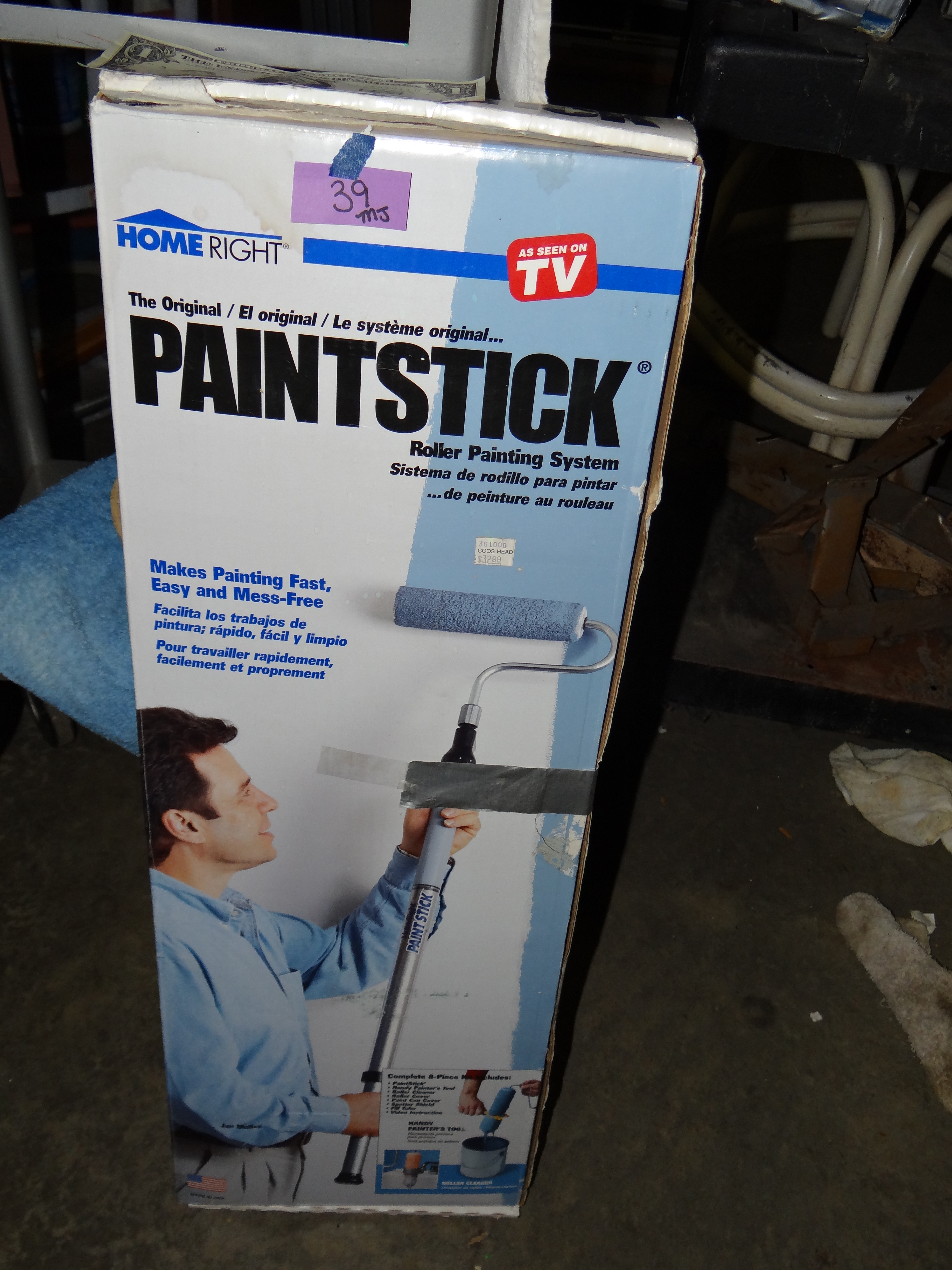 MJ39-Home Right Paintstick As Seen On TV (taped shut)