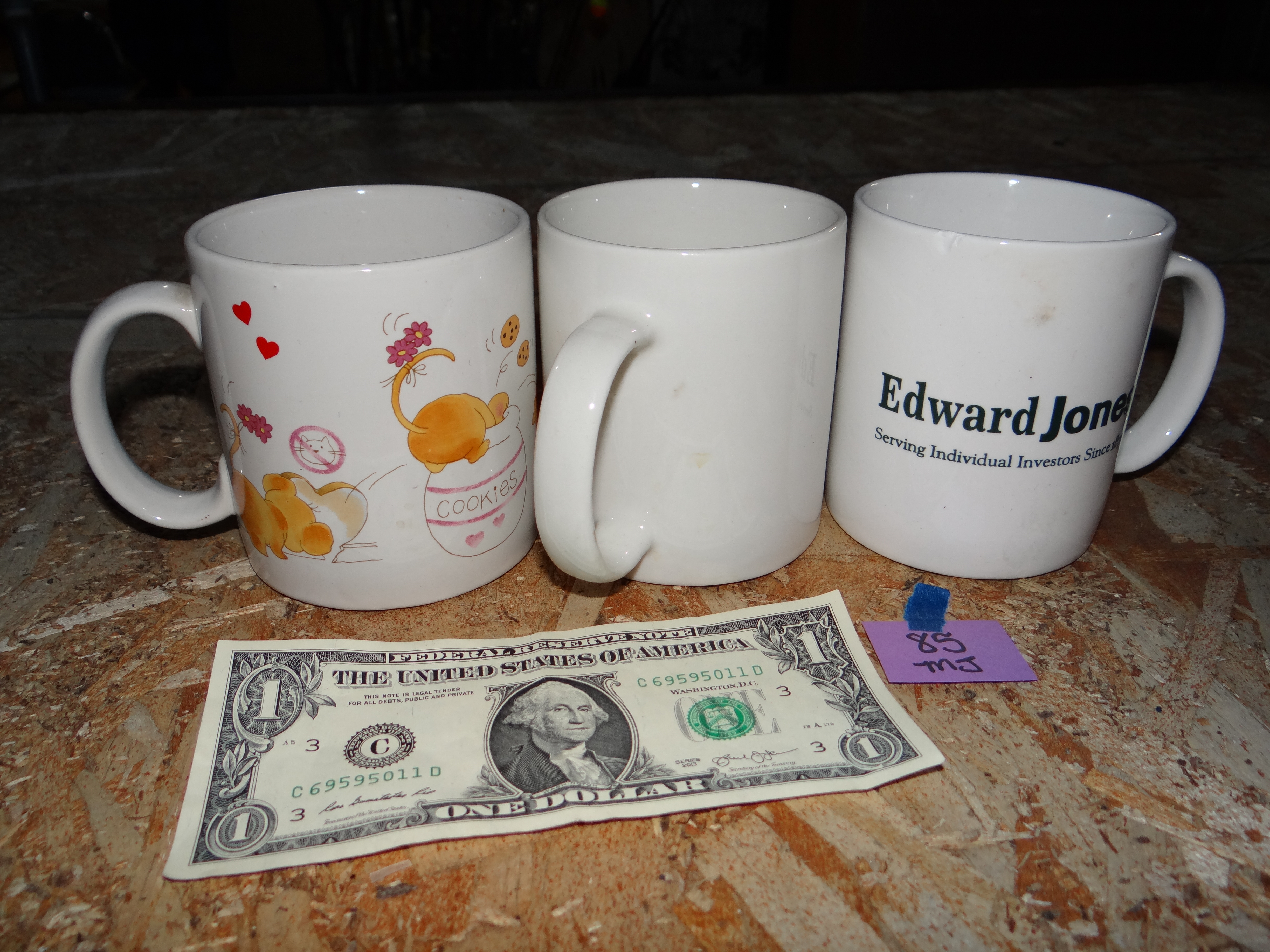 MJ85-Set of Three Coffee Cups