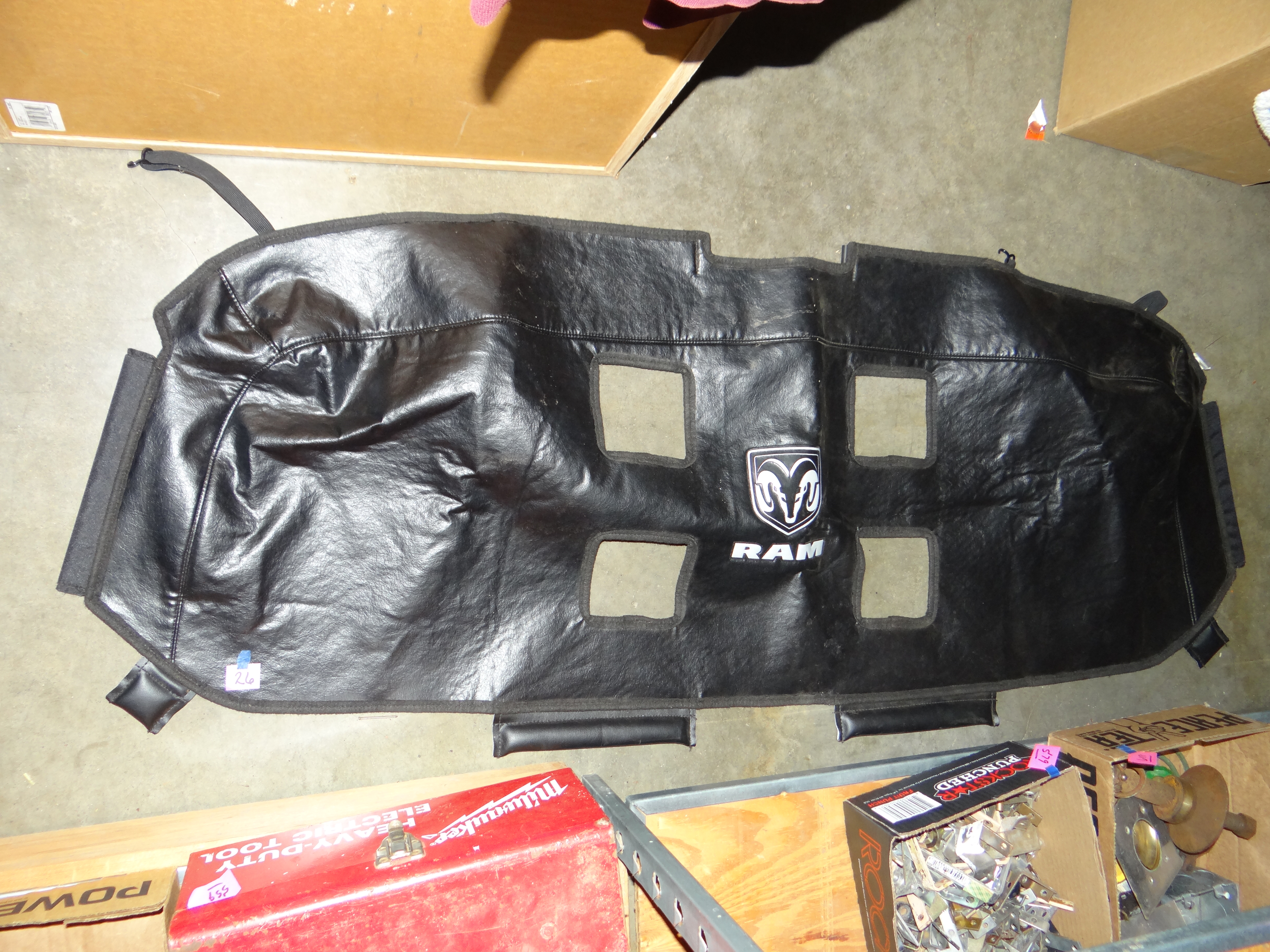 26-Dodge Ram Leather Seat Cover