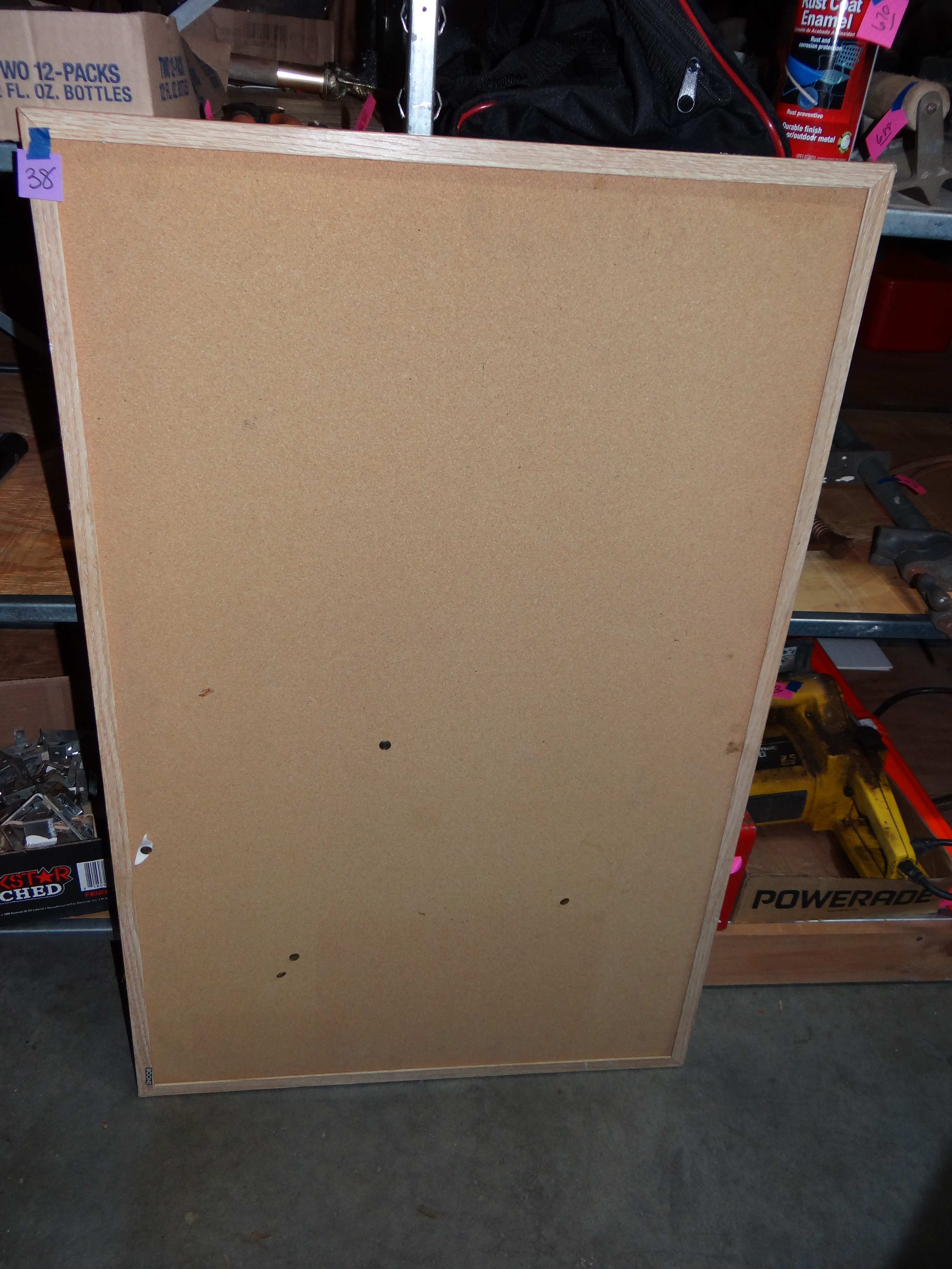 38-Large Corkboard For Notes