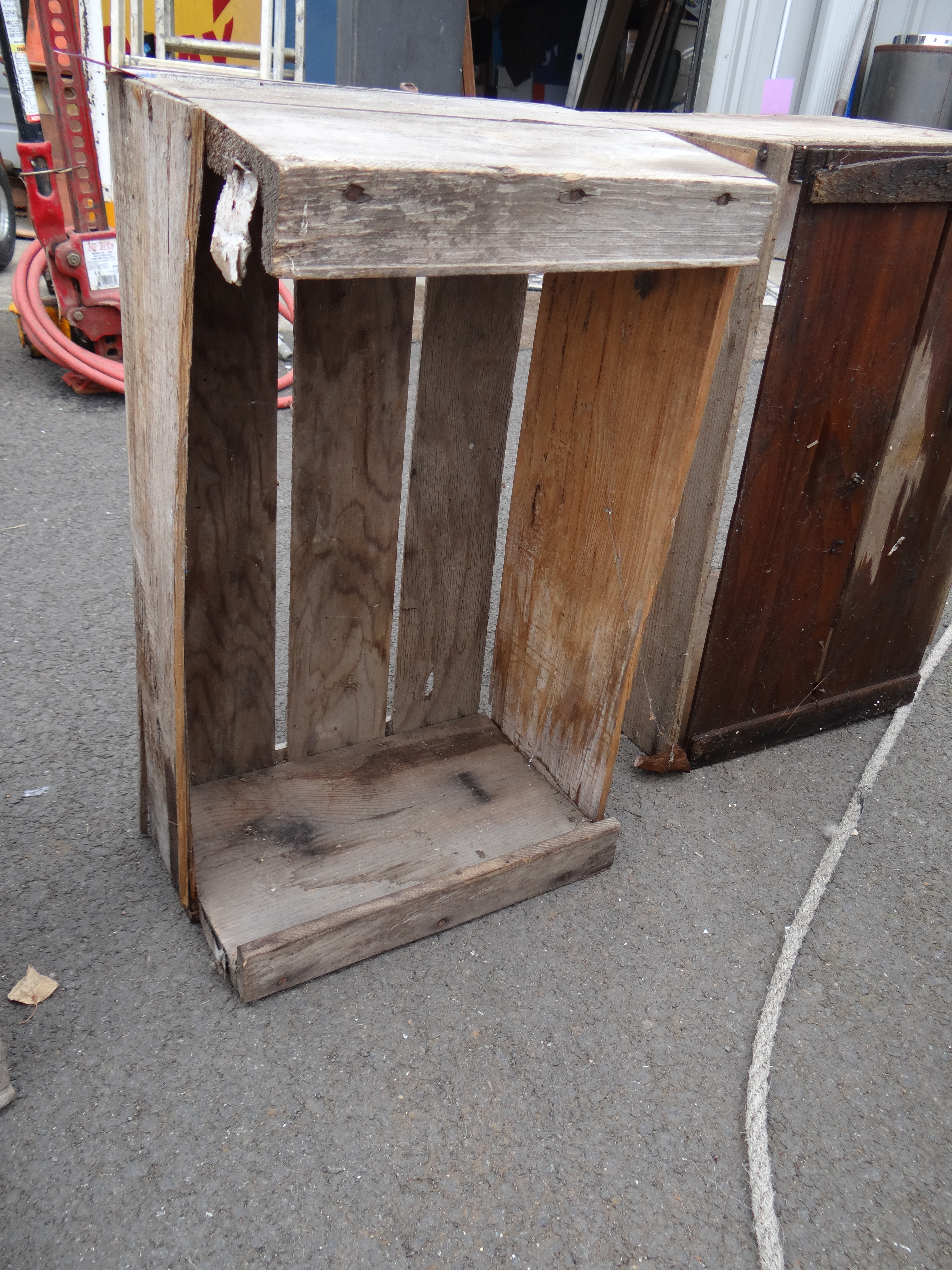 74-Slatted Wooden Crate