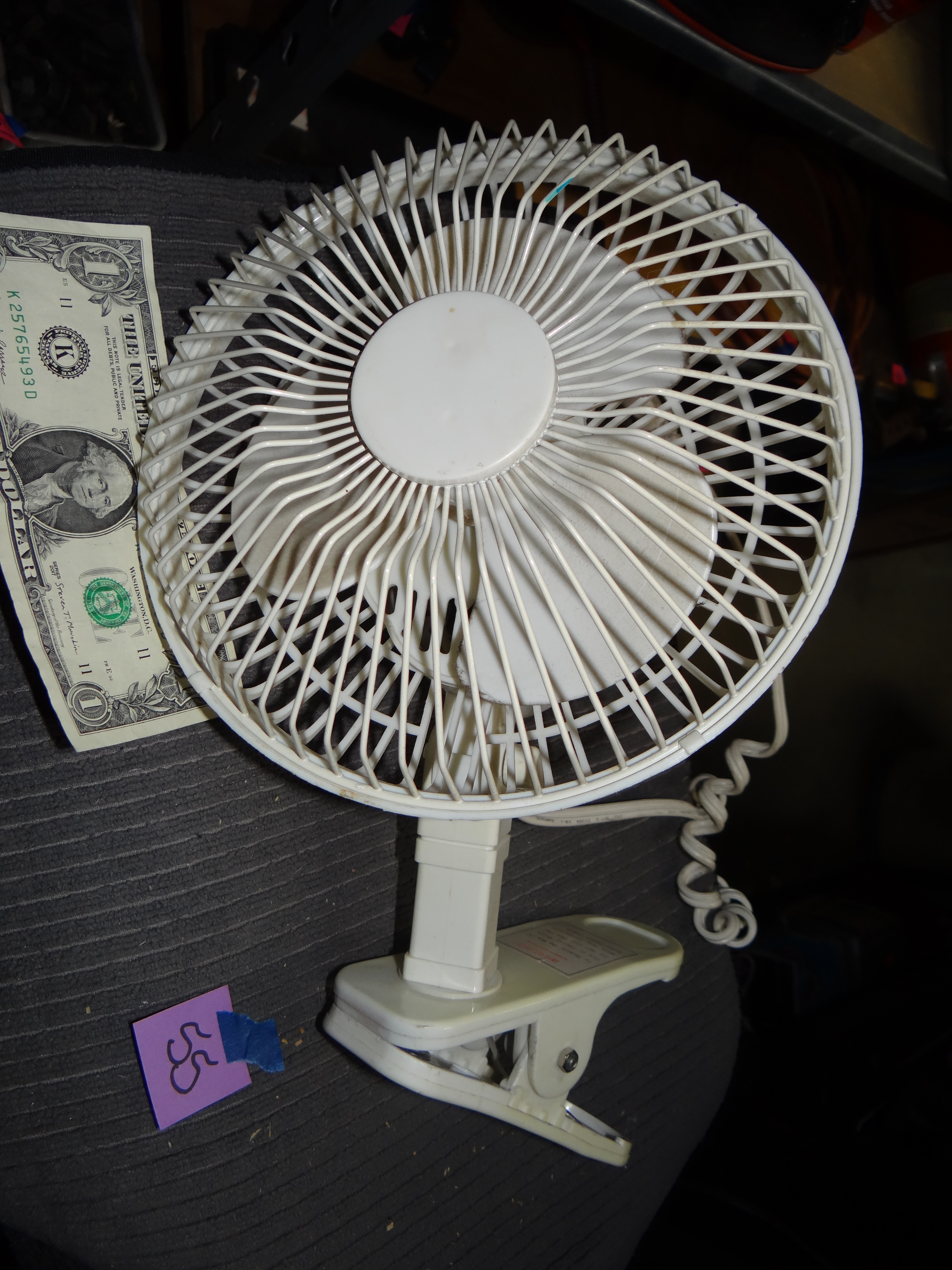 55-Small Clip On Fan