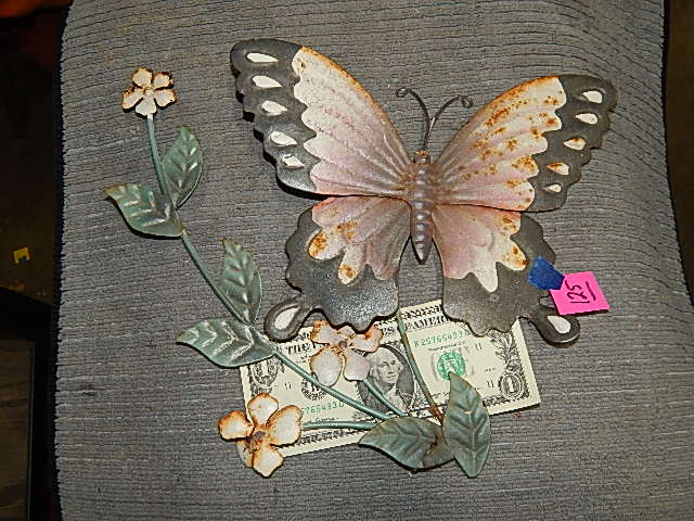 125-Metal Butterfly #1