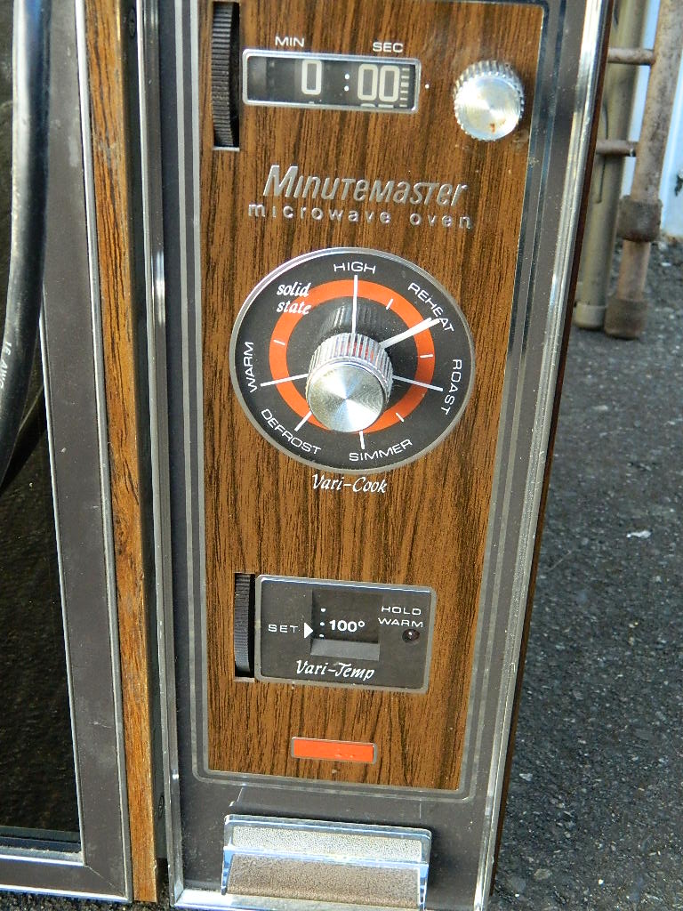 AA6015 WORKING Vintage Minute Master ‘LITTON’ Microwave Oven w/ Manual