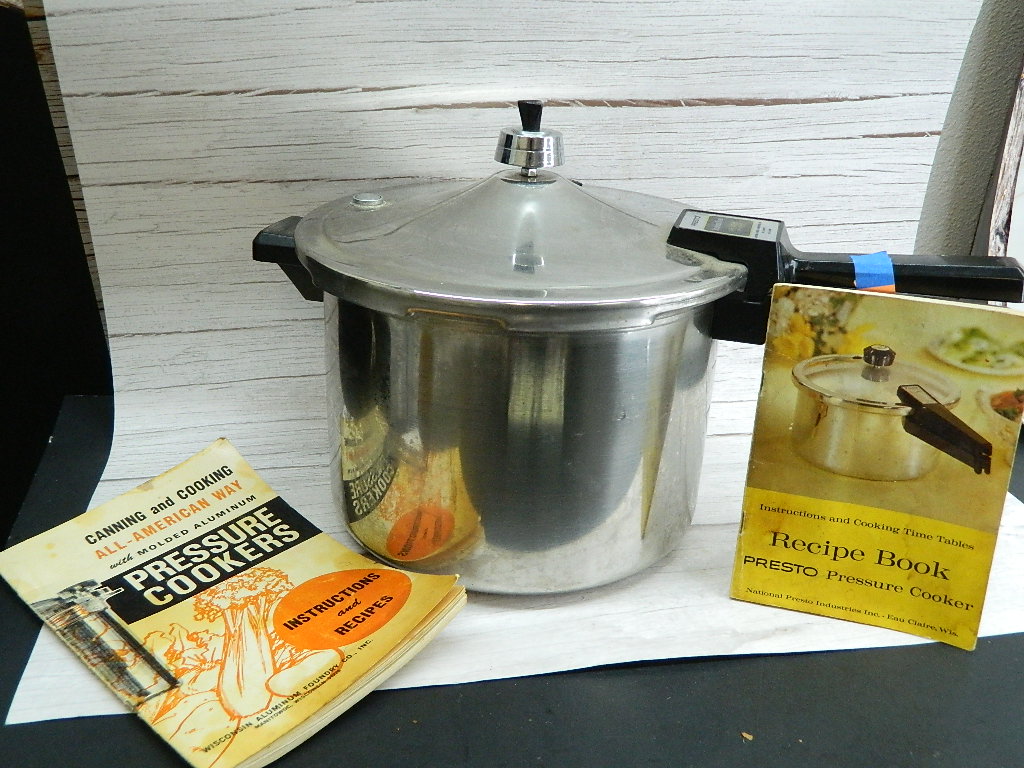 Mirro Pressure Cooker & Canners Instructions Manual & Recipe Book