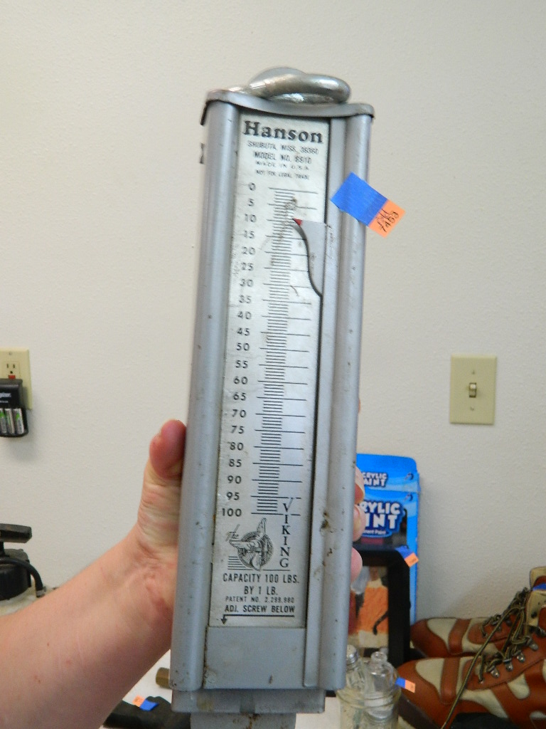 BH7453 Working Vintage Heavy Duty HANSON Model 8910 THE VIKING 100LB
