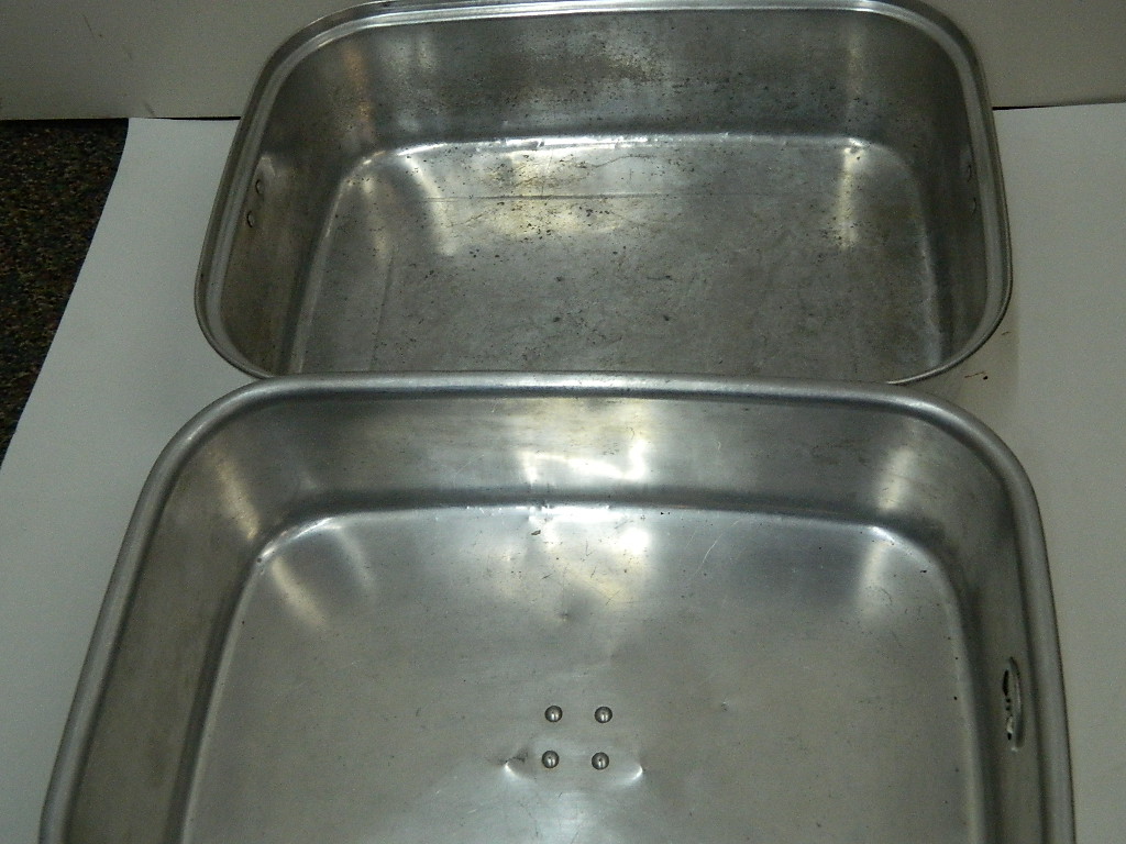 AA6567 COMET Aluminum Made Large Roasting Pan 10×12.25×17.25 Wilbur