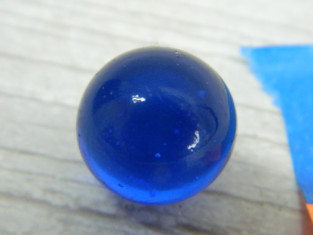 COBALT BLUE FLAT MARBLES 4.4 LBS, REG $9.99