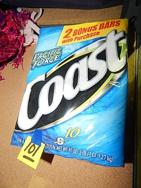 101-Pack of 10 Coast Soap Bars