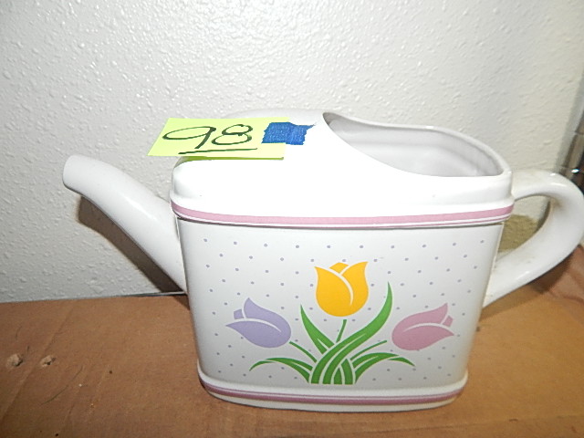 98-Easter Watering Can/ Vase For Plants