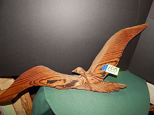 108-Wooden Bird Wall Hanger