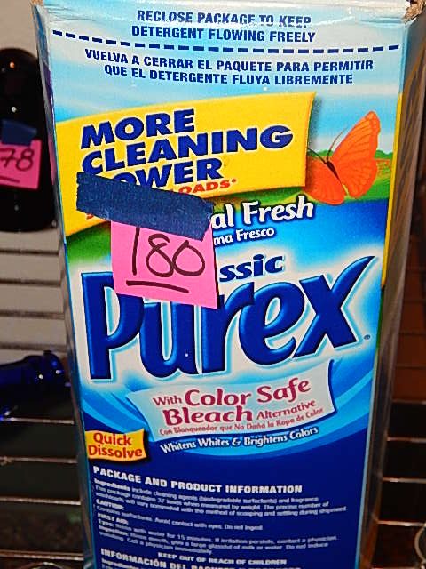 180-Purex Detergent 5lbs 14oz Original Fresh