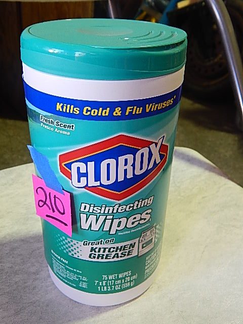210-Clorox Disinfectant Wipes