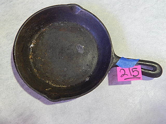 215-Small Cast Iron Frying Pan