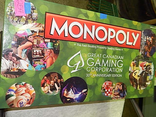 254-Monopoly Board Game Great Canadian Gaming Corp. 30th Anniversary Edition