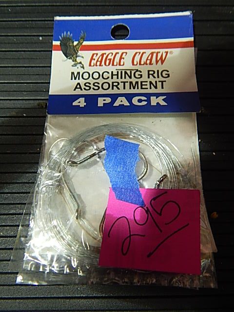295-Eagle Claw Mooching Rig Assortment 4pk Hooks