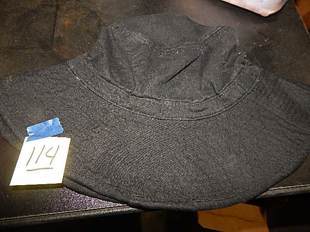 114-Black Bucket Hat