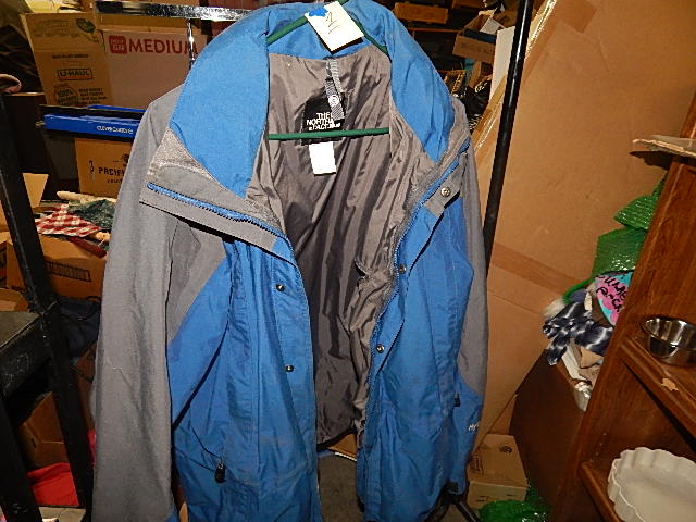1-The North Face Blue Jacket Sz Large
