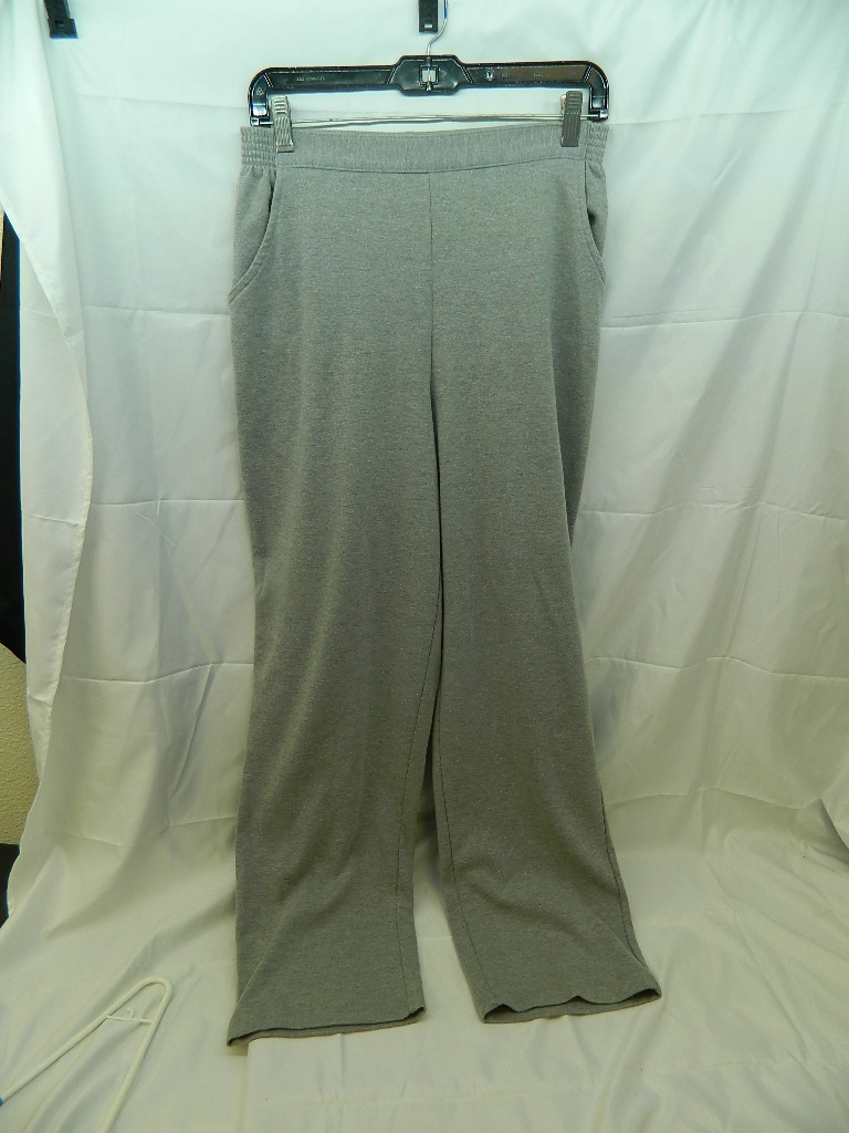 gray pull on pants