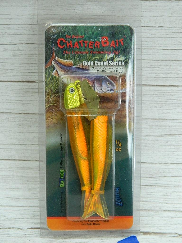 SG6394- NEW IN PACKAGE ‘Chatter Bait’ Gold coast Series ‘REDFISH AND ...
